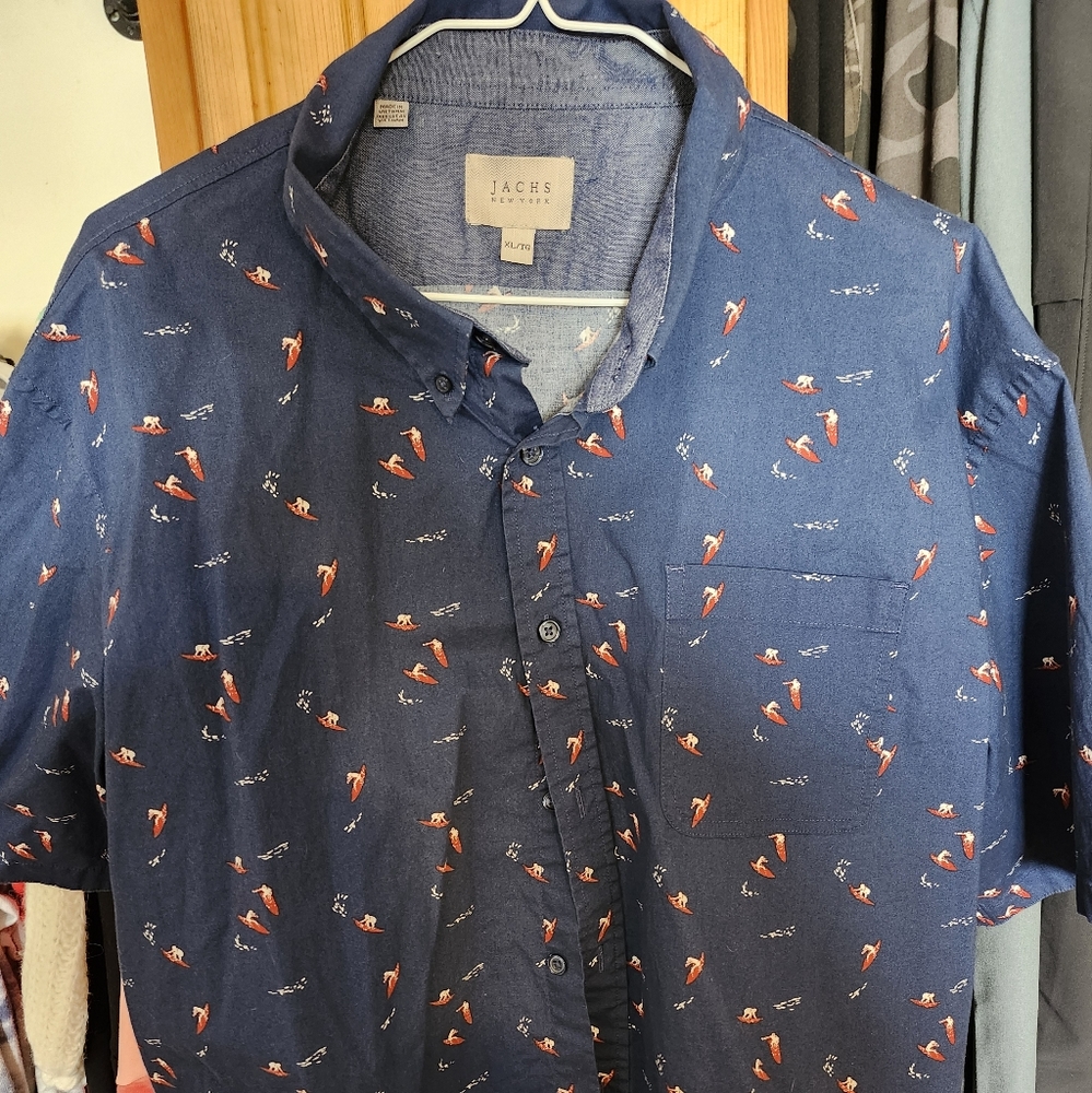 Short sleeve dress shirt - Jachs XL